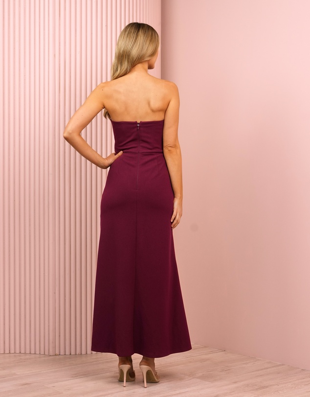 Azzurielle - Lorrna Strapless Maxi Dress