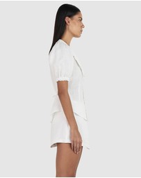 Ownley - Grace Linen Mini Skirt