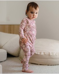 Kynd Baby - Day Or Night Onesie in Bold Floral