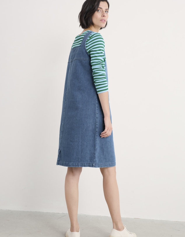 Seasalt - Seasalt Cornwall Blue Calican Dress