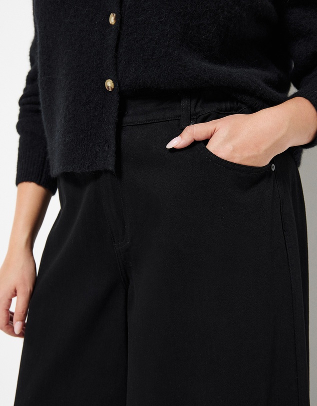Commonry - Elasticated Wide Leg Jean