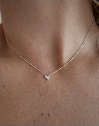 Luna Rae - Sterling Silver - Little Heart Necklace