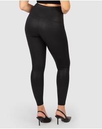 B Free Intimate Apparel - Faux Leather Leggings