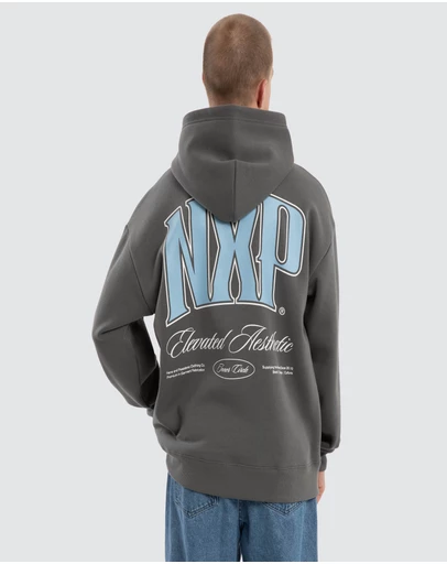 Nena & Pasadena - Carbon Relaxed Hoodie
