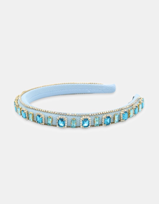 Morgan & Taylor - Laurel Headband in Blue