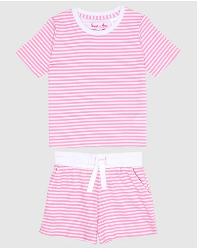Sant And Abel - Kids Peony Jersey Short PJ Set