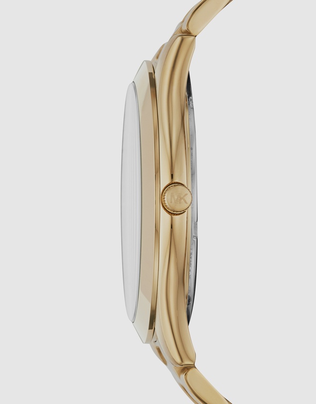 Michael Kors - Michael Kors Slim Runway Gold Watch MK8621