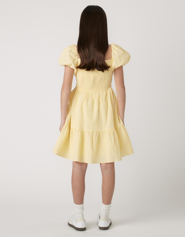 Decjuba Kids - Evie Textured Mini Dress - Teens