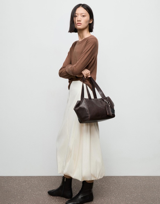 M.N.G - Fine-Knit Crew-Neck Sweater