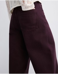 M.N.G - Mid-Rise Balloon Jeans