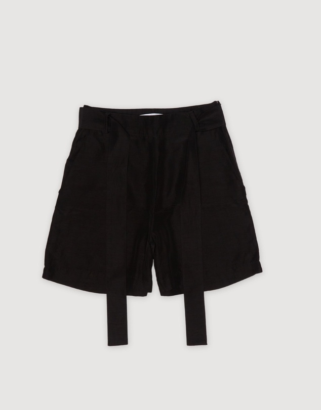 Revibe - Repaired Assembly Label Linen Blend Short