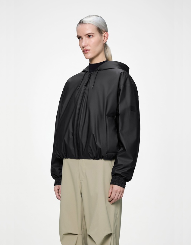 RAINS - Lohja Insulated Bomber Women's Jacket Black