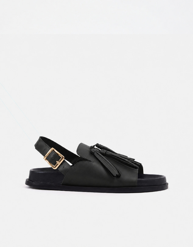 Sol Sana - Ember Footbed Black