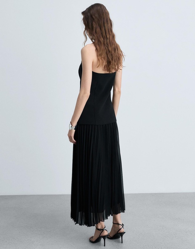 M.N.G - Amelie Combined Strapless Dress