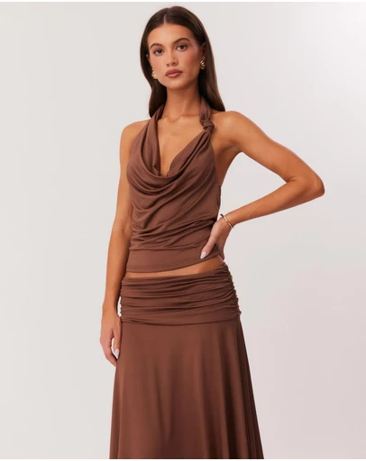 SNDYS - Tamsin Cowl Neck Top
