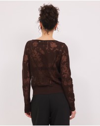 Calli - Jasmina Floral LS Knit Top