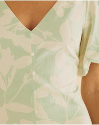 Atmos&Here - Billie Linen Blend Midi Dress
