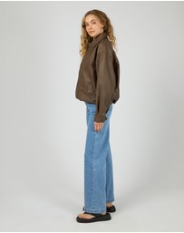 All About Eve - Alba Pu Bomber Brown
