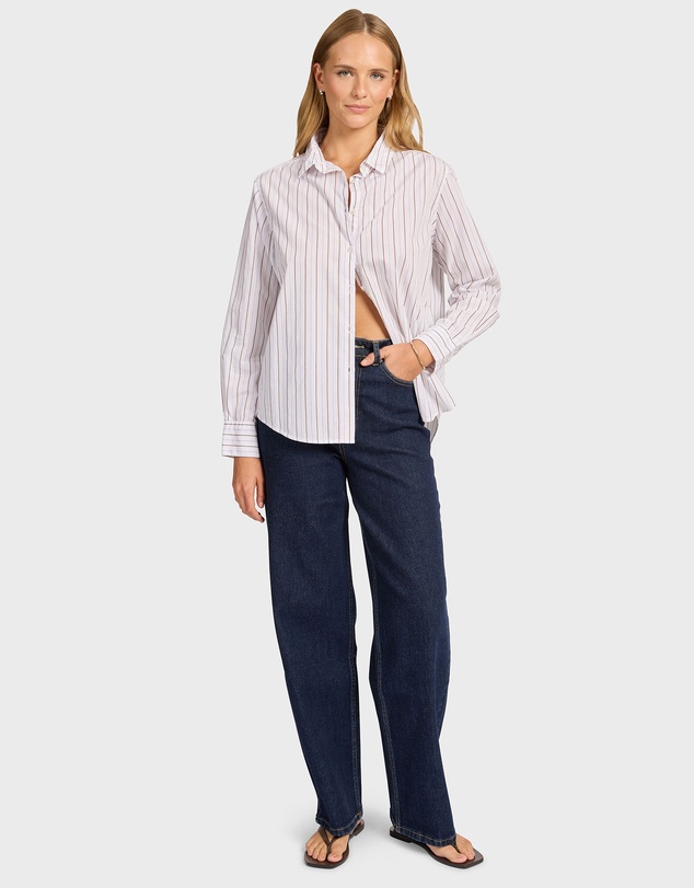 Academy Brand - Alma Stripe Poplin Shirt