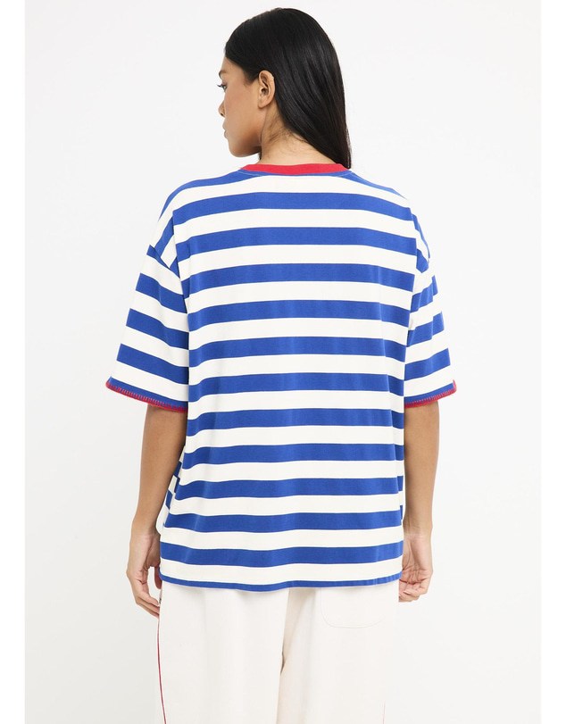 Subtitled - La Plage Stripe Short Sleeve T-Shirt