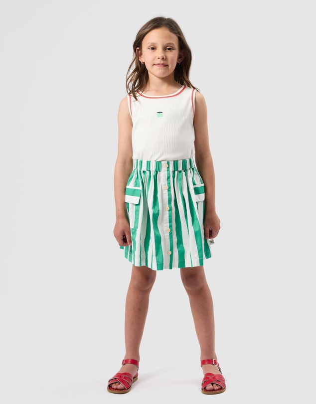 Goldie + Ace - Rib Apple Tank - Babies-Kids