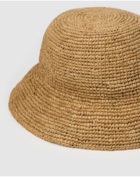 Arms Of Eve - Mirabel Bucket Hat - Dark Natural