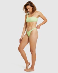 Insight - Angie Shirred Asymmetric Bikini