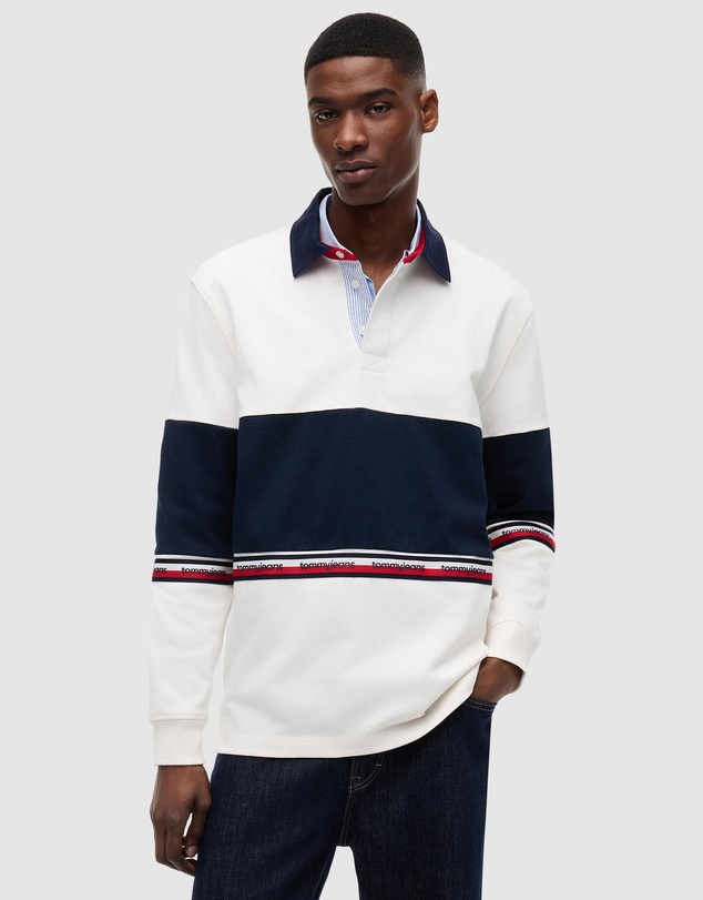 Tommy Jeans - Relaxed Colourblock Rugby