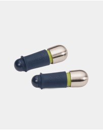 Joseph Joseph - BarWise™ Set of 2 Twist-lock Wine Stoppers (Blue)
