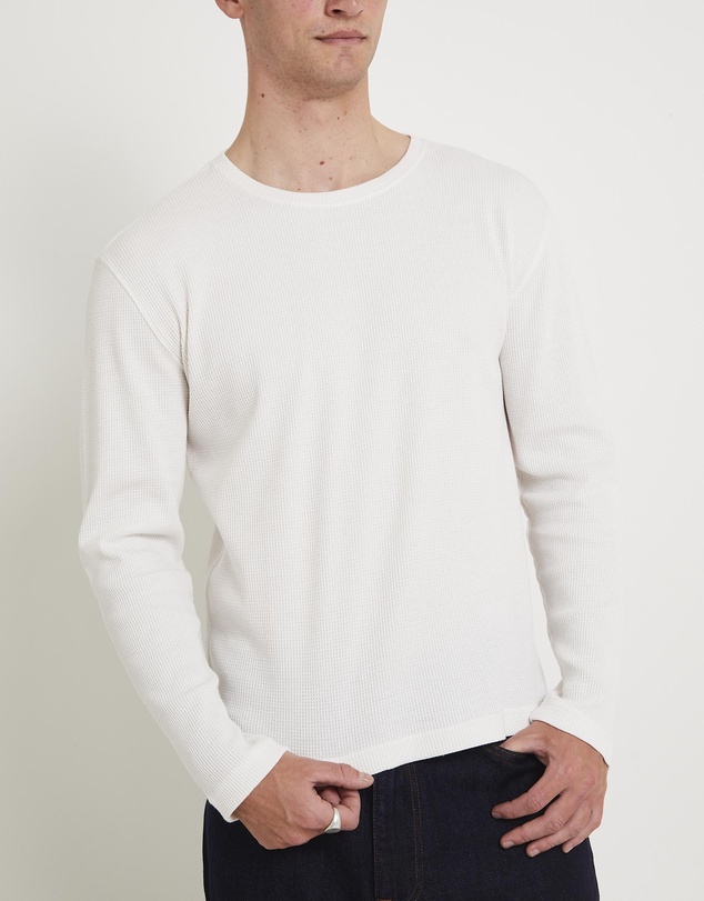 General Pants Co. Basics - Long Sleeve Waffle Shirt