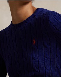 Polo Ralph Lauren - Cable-Knit Cotton Crewneck Sweater