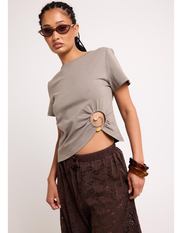 Alice In The Eve - Salma Beaded T-Shirt