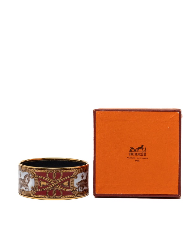Pre-Loved by Azura Reborn - Pre-Loved Extra Wide Enamel Grand Apparat Bracelet 70