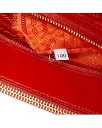 Pre-Loved by Azura Reborn - Pre-Loved Medium Saffiano Vernice Galleria Double Zip Satchel