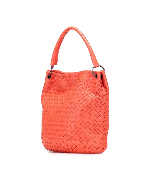 Pre-Loved by Azura Reborn - Pre-Loved Nappa Intrecciato Bucket Bag