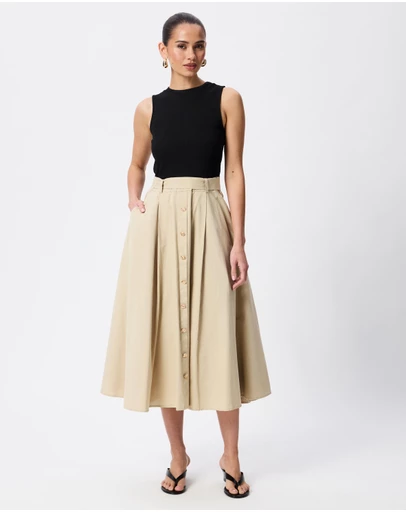 Tussah - Taylor Contrast Midi Dress