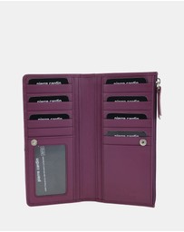 Pierre Cardin - Pierre Cardin Genuine Ladies Leather Bi-Fold Wallet