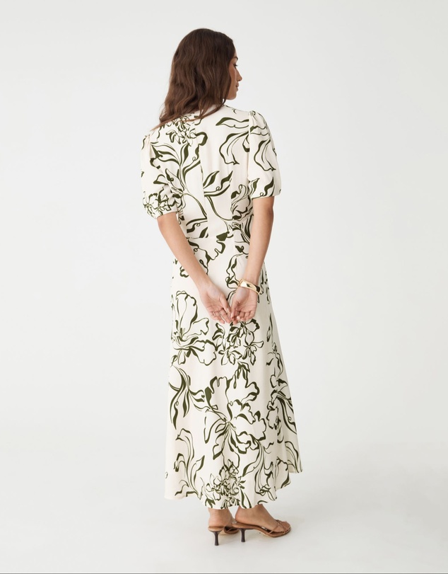 Forcast - Natalie V-Neck Floral Dress