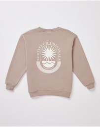 Subtitled - Teen Girls Resort Club Crew Neck Fleece Jumper