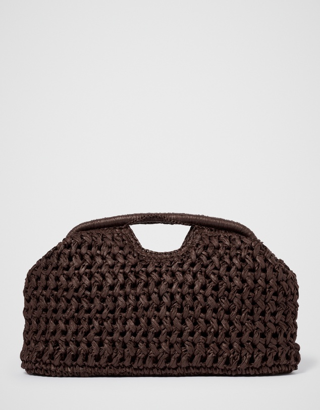 Forever New - Shara Weave Frame Clutch Bag
