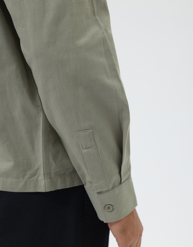 AERE - Boxy Fit Cotton Overshirt