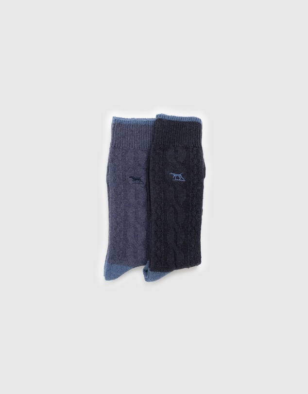 Rodd & Gunn - Dunedin Cable Sock 2 Pack