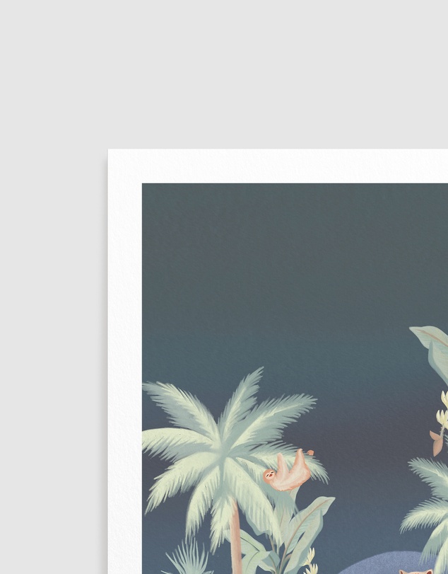 Olive et Oriel - Jungle Cheetah In Midnight