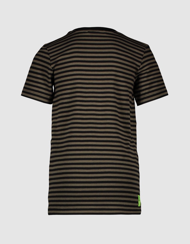 TYGO&vito - Organic Stripe Crocodile T-Shirt - Kids-Teens