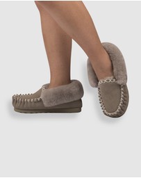 AusWooli Ugg Boots - Waterloo Hand Stitched Sheepskin Moccasin