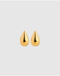 Najo - Liora Yellow Gold Stud Earring