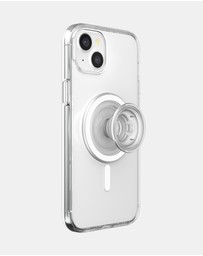 PopSockets - POPCASE MagSafe + PopGrip MagSafe for iPhone 15 Plus - Protective Phone Case & Phone Grip Holder