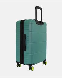 Reebok - Reebok Wanderer 76cm LARGE Hard Shell Suitcase in Turquoise