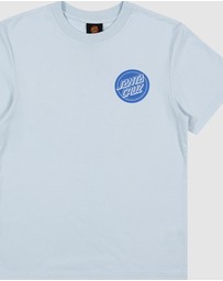 Santa Cruz - Reverse Dot Mono Tee - Teens