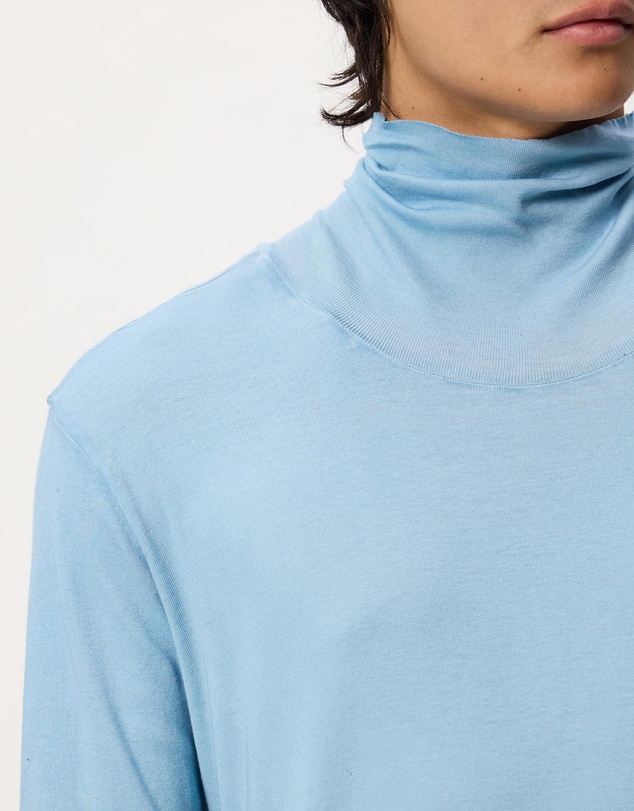 Surrounded By Ghosts - The Atacamite Slim Rib Knit Turtle Neck T-Shirt